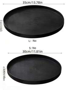 1/2 tave rotunde minimaliste din fier, depozitare bijuterii și cosmetice, decor pentru intrare și masă de cafea, farfurie pentru baie și plante