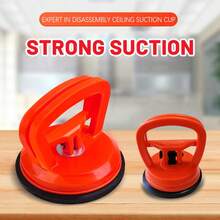 2 piezas Herramientas para reparación de abolladuras en el Body del auto, 1 pequeña y 1 grande, succión fuerte, herramienta de extracción de abolladuras para puerta de automóvil, removedor de abolladuras altamente adhesivo, apto para desmontar techos integrados y talla grande