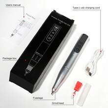 جهاز ملف الأظافر الكهربائي اللاسلكي: احترافي لأظافر الأكريليك والجل والبودرة المغمورة. جهاز ملف الأظافر المحمول مع كل ما تحتاجه لعناية الأظافر والقدمين. قابل للشحن وخفيف الوزن، هدايا عيد الميلاد وعيد الحب