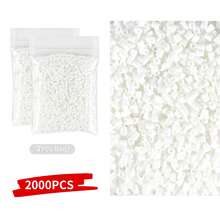 1000/2000/5000 piezas Cuentas de fusión mini de 2.6mm Cuentas de hierro de rompecabezas de píxeles Cuentas de fusión Manualidades hechas a mano de alta calidad DIY