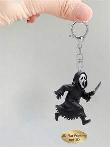 Halloween 2D Acrylic Backpack Keychain - Cute Cartoon Accessory, Suitable For Backpacks, Bags, Car Keychains And Daily Use, Pet Commemorative Pendant, The Best Choice For Couples' Gifts, The Perfect Gift For Family And Friends, Party Supplies