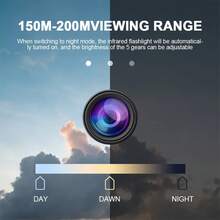 高清 1080P LED 红外夜视单筒望远镜 - 非常适合户外运动爱好者、猎人和冒险家：电池供电的数字设备，适用于狩猎、夜间监视和探索、狩猎装备、便携式光学设备、精密工程、远距离观看、冒险爱好者