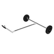 Launching Trolley Boat Cart Hand Trailer Foldable Aluminum Alloy Ø 370 Mm - Silver and Black - View 9