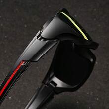 3 szt. Modne zabytkowe okulary rowerowe wędkarskie unisex kwadratowe okulary sportowe męskie damskie klasyczne retro górskie okulary sportowe na świeżym powietrzu męskie damskie luksusowe markowe okulary designerskie tropikalne wakacje na plaży letnie pastelowe okulary błyszczące materiał eleganckie estetyczne wakacje