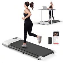 LACUFFY Walking Pad 2 In 1 Under Desk Treadmill, Low Noise Walking Pad Running Jogging Machine With Remote Control For Home Office, Lightweight Portable Desk Treadmill Installation Free - UK Plug(220-240V) - View 9