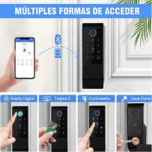Chapa Cerradura Inteligente Electrónica Exterior Impermeable - Unitalla - Ver 6