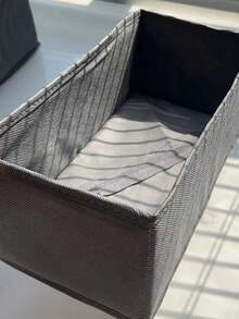 Waschbare Aufbewahrungsbox aus Vliesstoff 3 Stücke Set ohne Deckel, Schublade, kleine Aufbewahrungsbox, faltbar, Dreier-Set, Aufbewahrung für Unterwäsche, Socken, Dekorationen, Festdekoration, Raumdekoration, Heimdekoration, Schlafzimmerdekoration, Organizer, Heimspeicherung, für weiße T-Shirts Damen, schwarze Hosen Damen, Damen Winterkleidung, Kleideraufbewahrung