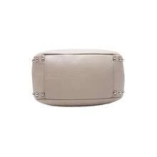 Women's Mini Bag In Genuine Leather With Studs – Urban Chic Design, Adjustable Shoulder Strap, Made In Italy - Nero - View 3