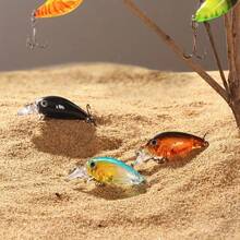 8pcs/1pc Premium Floating Crank Bait Minnow Fishing Lure Set - Realistic Topwater Artificial Bait For Successful Fishing