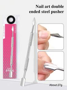 High Quality Cuticle Pusher, Double-Ended Slanted Cuticle Nipper, Nail Care Tool For Manicure, Essential For Nail Technicians - Multicolor - View 19