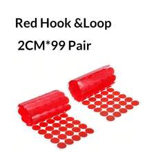 Hook And Loop Polka Dot Tape With Adhesive Backing, Suitable For Crafts, Office, Back To School Classroom, And DIY Projects - Multicolor - View 10