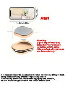 Reusable Crystal Leg Hair Remover For Women And Men,Magic Painless Exfoliation Hair Removal Tool,Ladies Epilator Painless Physical Crystal Hair Remover Eraser Glass Hair Remover,Crystal Hair Remover For All Seasons For Men And Women, Painless Hair Remover, Portable Gentle Epilator, Gentle Exfoliation, Magic Hair Removal Tool