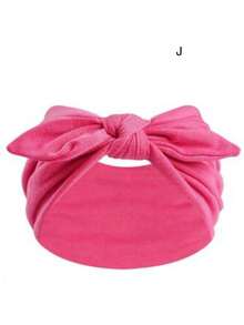 1pc Women's Bow Tie Rabbit Ear Headband, Boho Style Super Wide Cute Knotted Rabbit Ear Headband, Paisley Pattern, Elastic Solid Bow Hair Accessory, Suitable For Women, Yoga/Sports/Outdoor Activities, Solid Color Casual Polyester Fashion All Season (11 Color Options) Winter Scarf Women Soft Headband Women Hair Accessories Elegant Hair Band - Multicolor - View 21