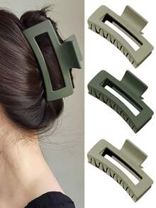 2 sztuki minimalistycznych, kwadratowych spinek do włosów z awokado i zielenią, eleganckie spinki do włosów, modne nakrycie głowy na Dzień Matki, powrót do szkoły, Święto Dziękczynienia, Boże Narodzenie, Nowy Rok, Walentynki, karnawałowa zimowa kopertówka do włosów