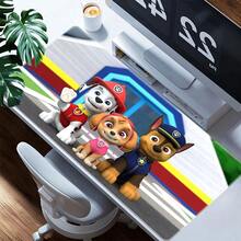 1pc  Cartoon Characters Printed XXL Mousepad, Multi-Functional Desk Mat For Gaming, Office, Soft Rubber Material With Non- Base, Smooth Surface, Ideal Gifts For Kids, Family And Friends, Mouse Pads For Desk