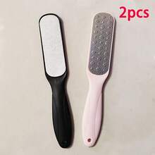 1/2/4pcs Large Double-Sided Foot Plate, Foot Scrubber, Foot Grinder, Foot Scrubbing Plate, Tool For Removing Dead Skin And Calluses, Foot Washing Brush, File