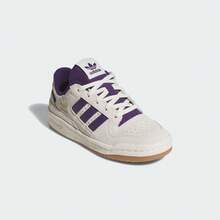 Adidas FORUM LOW CL J 青少年篮球运动鞋 JR0381 - 白色 - 查看 5