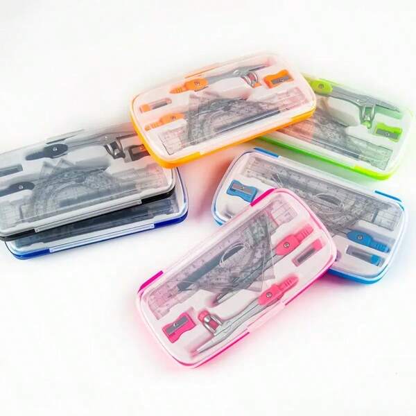 1 Set Professional Drafting Compass Kit - High-Quality Compass For Precision Art And Technical Drawing