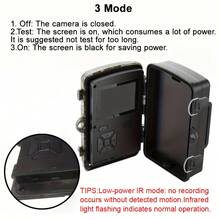 Hunting Camera With 2-Inch Screen, HD Wildlife Trail Camera, IP66 Waterproof, Night Vision PIR 10m, 0.8s Trigger Motion Activated, For Outdoor Wildlife Monitoring Camouflage - Army Green - View 8