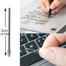 1 Stück/2 Stück Metallspitze für Tab S6 S7 S8 S9 Serie SPen Spitze Galaxy Note20 Note10 Stylus Spitze S22 S23 S24 Ultra Ersatz Nib
