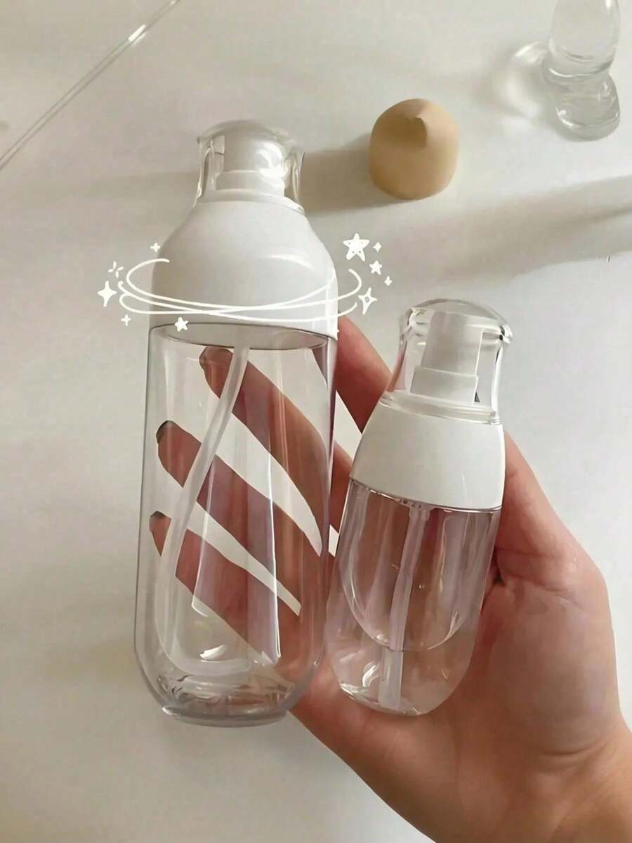 Leak-Proof Travel Lotion Spray Bottle - Empty & Refillable Cosmetic Sample Container - Portable, Durable, Multipurpose - Perfect Travel Accessories In 50ml, 150ml Sizes Travel Bottles For Bathroom For Travel For Outdoor For Business Leakproof