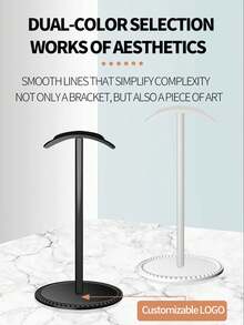 铝合金耳机支架，桌面耳机支架展示架，多功能设计耳机挂架，适用于耳机、耳机 - 彩色 - 查看 3