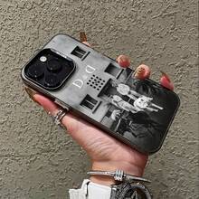Funda de teléfono DJADJA DINAZ On s Promet -  16, 15, 14, 13, 12, 11 Pro Max, X, XR, XS Max, 8, 7 Plus, cubierta trasera mate anti-caída - Mezcla de colores - Ver 6