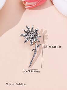 1 Pc Creative Zinc Alloy Oil Drop Doctor Hat Brooch, Gift Box Packaging, Graduation Gift - Black - View 9