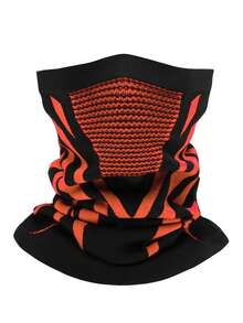 1pc, Winter Cycling Neck Warmer, Outdoor, Mountaineering, Skiing, Windproof, Thick, Warm, Neck Guard, Sports, Motorbike Helmet