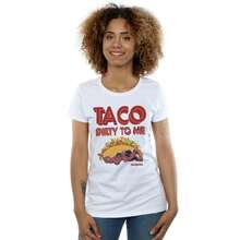 Marvel Womens/Ladies Deadpool Taco Dirty To Me Cotton TShirt (White)
