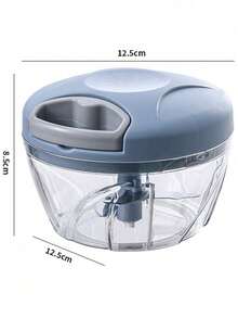 Manual Pull Cord Food Chopper - ABS Material Garlic Press And Vegetable Processor, No Electricity Needed, Suitable For Onion, Meat, Chili, Carrot, Fruit, Nuts, Herbs And More - Multicolor - View 11