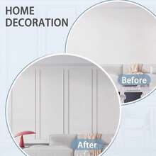 Self-Adhesive Waterproof PVC Embossed Wall Sticker - Flexible And Easy To Peel, Suitable For Doors, Tiles, Cabinets, Mirrors And DIY Home Decor Projects, Cabinet Edges | Self-Adhesive Strips - Multicolor - View 9