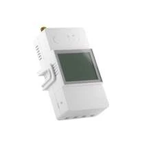 POWCT,SONOFF POW Ring Smart Power Meter With LCD Screen, Smart Switch With Power Monitoring ,Overload Protection ,Remote Control ,Voice Control, Compatible With Alexa/EWeLink Web, Maxload 100A,Smart Home Control. - White - View 12