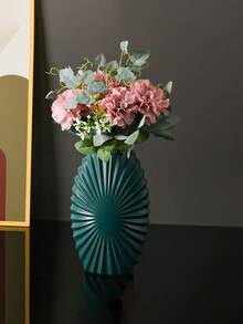 1 قطعة إناء بلاستيكي بمظهر السيراميك، تصميم مانع للانزلاق قوي ومتين، إناء فاخر مثالي كهدية لعيد الميلاد والهالوين وعيد الشكر والفصح، مناسب لديكور غرفة المعيشة والنوم والحديقة ومكتب العمل، متوفر ب- 3 خيارات لون