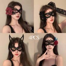 1pcs Halloween Prom Party Mask For Women - E Type - View 2