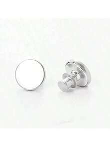 32 pièces Crochet magnétique en métal moderne, convient pour les rideaux, boucle magnétique murale facile à installer, utilisé pour les rideaux de douche, l'étanchéité des coutures, les autocollants muraux et de porte.