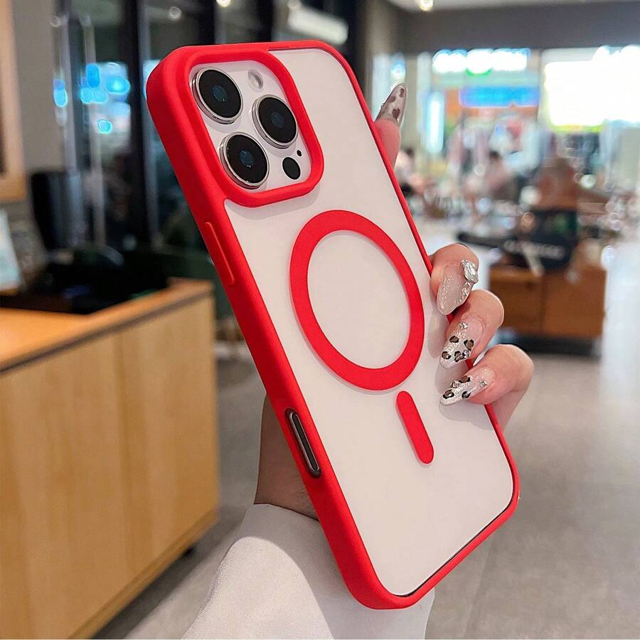 透明磁吸手机壳，兼容 17 Pro Max、16、15、14、13、12、11 Pro Plus Max、Mini 7、8、SE、16e、7P、X、XR、Xs Max，防震保护套，兼容三星 S25 Ultra、S24 Ultra、S23 FE、S22+