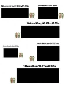 1 Stück Schwarz-Weiß Marmor Textur Küchenmatte, Luxus Marmor Muster Küchenläufer, Küchenteppich, Küchenmatte, Küchenboden Teppich, Fußmatte, Kleiner Teppich, Teppich, Läufer, Bodenmatte, Bereichsteppich, Outdoor Matte, Heimdekoration, Bereichsteppich, Schlafzimmerteppich, Plüschteppich, Flauschiger Teppich, Herbst/Winter Teppich, Dick/Plüsch, Waschbarer Teppich - Verschiedenfarbig - Übersicht 5