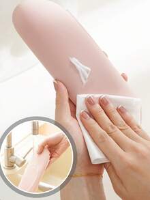 3个装硅胶化妆品收纳袋，防尘化妆刷收纳盒，便携式储物盒，户外旅行化妆品补妆配件袋