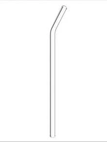 1pc 400ml/550ml Clear Straw Bottle, Modern Glass Coffee Cup For Home, Office