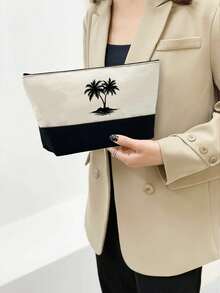 这款黑卡其色帆布手提袋饰有椰子树图案,是婚礼、生日和节日的完美之选。它也是送给女性、母亲、教师、朋友、伴娘、学生以及返校活动的绝佳礼物。这款大容量手提袋非常适合周末度假、短途旅行和日常使用,还可以作为送给朋友的个性化生日礼物。 - 彩色 - 查看 5