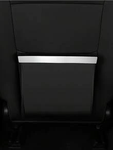 1个磁性PU皮革车载垃圾桶 - 大容量后座垃圾桶，带多功能隔层，易于安装，附赠垃圾袋，时尚黑色外观 - 彩色 - 查看 8