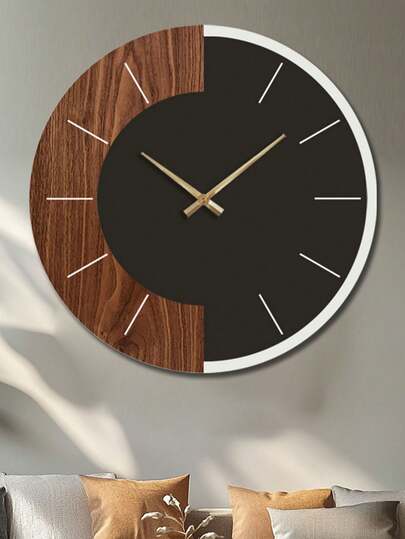 1Pc, Creative Double Clock, Unique Living Room ation Bedroom, Kitchen, Office Home ation, Acrylic Material, National Day, s, Ho warming s.