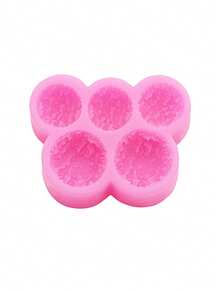 1 peça de molde de silicone líquido rosa, coração, redemoinho, pentagrama, coração, molde em forma de amor para fazer sorvete realista, doces, macarrão instantâneo, acessórios de joias de resina, adequado para chapéus, grampos de cabelo, elásticos de cabelo, sapatos, acessórios decorativos - Rosa - Ver 7