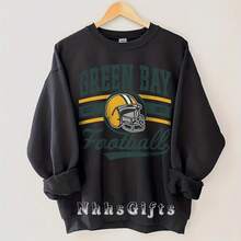 Green Bay Football Sweatshirt, Vintage Style Green Bay Football Crewneck, Green Bay Football Crewneck, Green Bay Football Fan Gifts