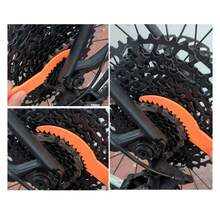 1set /2pcs ABS Bicycle Chain Cleaning Brush Set - Mountain Bike Crank Gear Maintenance Tool, Suitable For Bicycles, Electric Bikes, Motorcycles, Chain Washers, Bicycle Accessories, Cycling