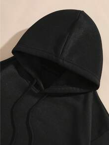 Y2K  Cool Style Fashion Casual Hoodie - màu đen - Xem 3