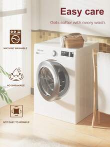 1 件超柔软仿兔毛毯，温暖舒适，可机洗，四季毛绒，盖毯、大号和特大号尺寸，多功能午睡毯，适用于办公室、卧室、沙发、旅行，双面可用，冬季装饰 - 白色 - 查看 7