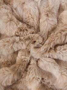 1 chiếc vỏ gối trang trí giả lông thỏ màu be nhuộm tie-dye (không bao gồm ruột gối), vỏ gối nhung mềm mại hiện đại có khóa kéo, thích hợp cho gia đình, ghế sofa, phòng khách. - Lạc đà - Xem 7