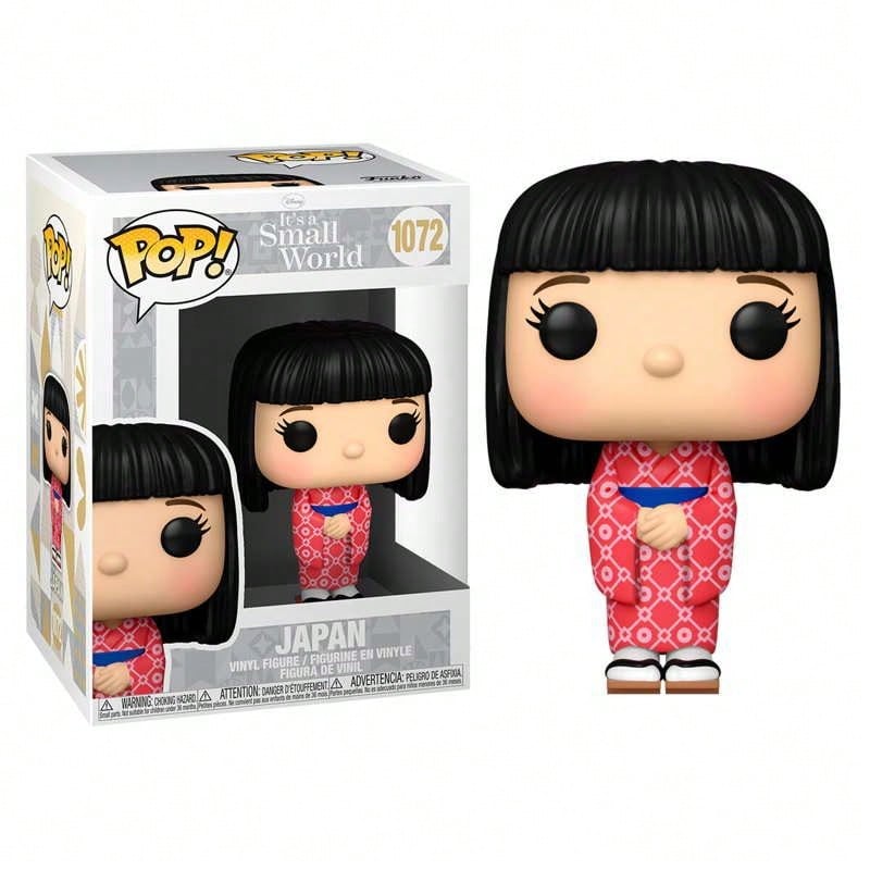 FUNKO POP! DISNEY SMALL WORLD - JAPÓN, 55258, TIENDA CON LICENCIA OFICIAL, FIGURA, JUGUETE, CABEZÓN, VINILO, MUÑECO, ATRACCIÓN, PARQUE DE ATRACCIONES, PAISES